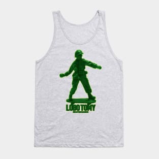 TOUGH RIDER by LOBO TOMY skateboards Tank Top